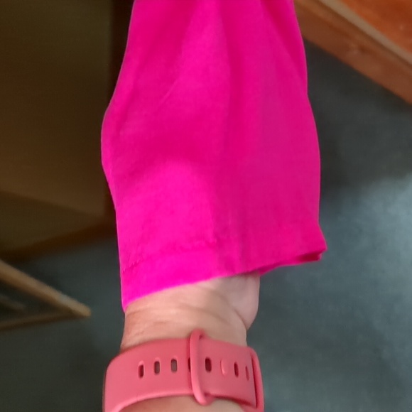 ONE A* 'ruchable' sleeve round neck tunic top blouse batwing style sleeve - Picture 5 of 10